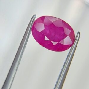 Pinkish Red Ruby 1.35 crt