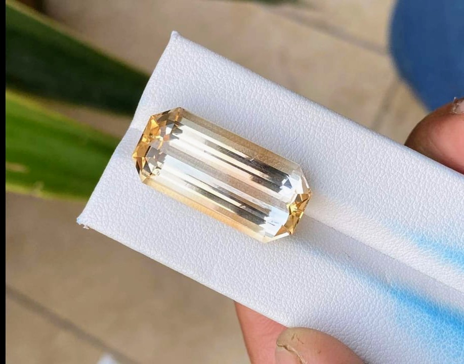 Natural Orange-Brown Katlang Topaz - Image 4