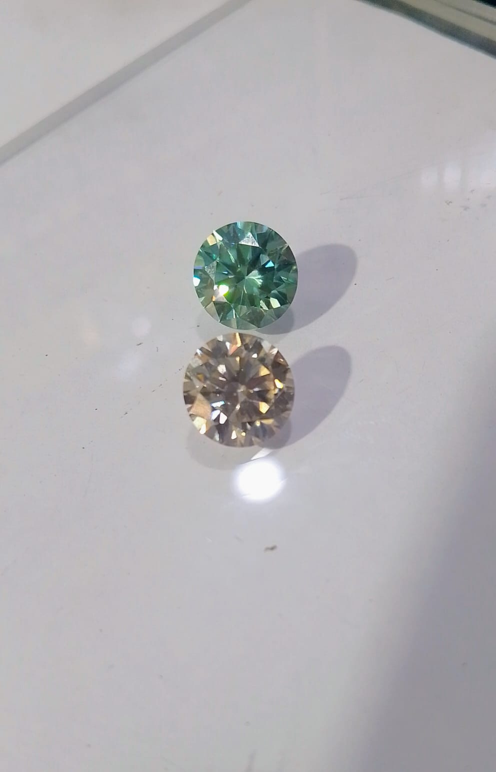 Brilliant Pair of Moissanite - Image 3