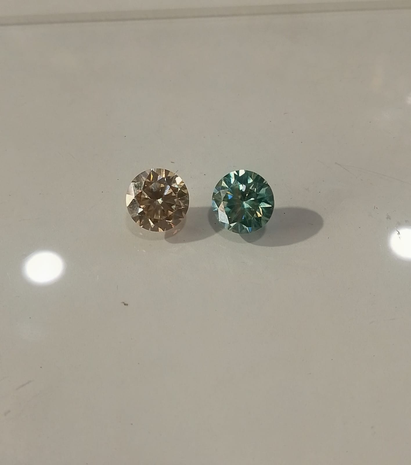 Brilliant Pair of Moissanite - Image 2