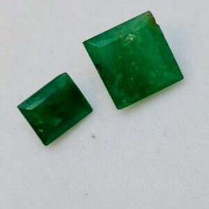 Elegant Pair of 3.5 Ct Natural Swat Emerald