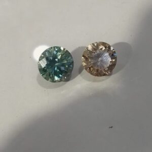 Brilliant Pair of Moissanite