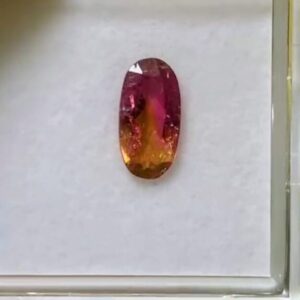Natural Afghanistan Bi-Color Tourmaline 3.30 Ct