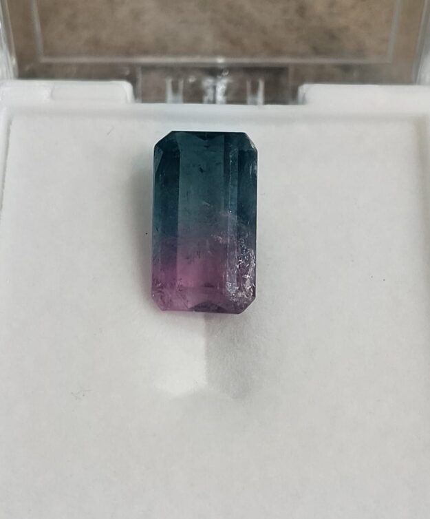Beautiful 6.5 Ct Natural Bi-Color Tourmaline