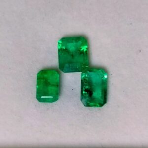 Elegant Pair of 3.5 Ct Natural Swat Emerald