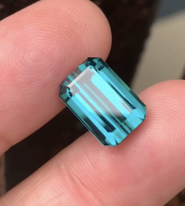 Indicolite tourmaline