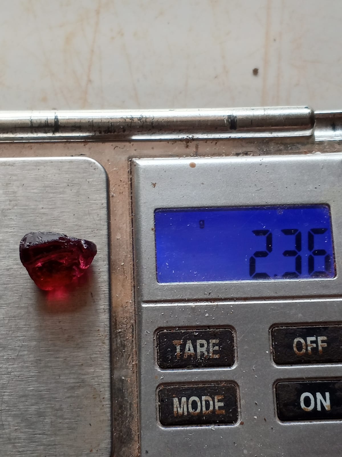 Natural Rose Garnet Rough – 39.58 g – Tanzania Origin - Image 5