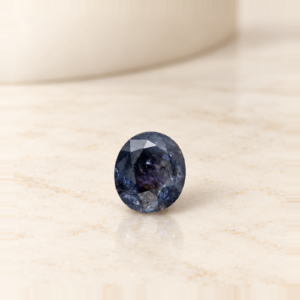 Natural Ceylon Blue Sapphire Stone.