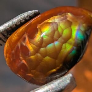 Fire Agate Green and Blue fire