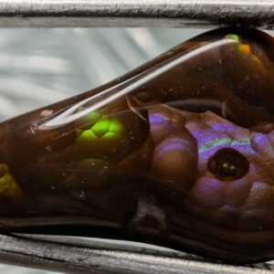 Purple Nebula Fire Agate